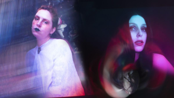 Emma Ruth Rundle (left) and Chelsea Wolfe (right)